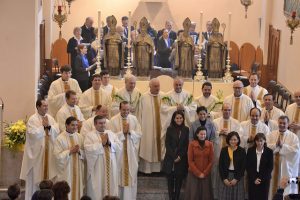 P. Alberto Avi, LC párroco de la iglesia de los Santos Mártires Nazaro y Celso.