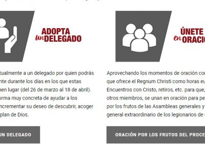 «Unidos en la oración» - Campaña de oración por el Capítulo General y las Asambleas Generales