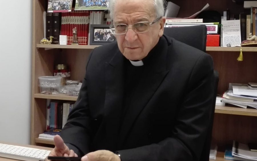 El P. Angel Llorente, LC, celebró 50 años de ordenación sacerdotal