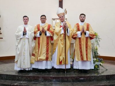 Ordenación diaconal de Daniel Sossa, LC y Daniel Loaiza, LC